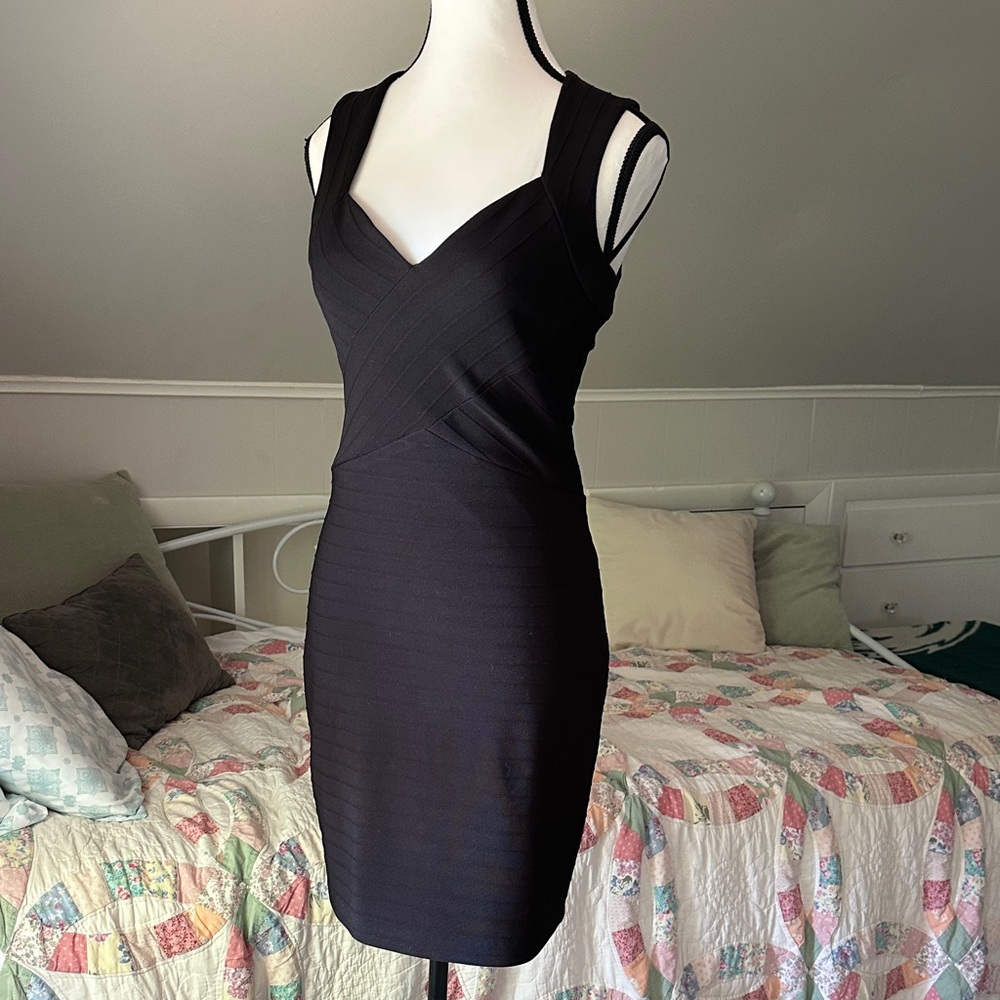 Guess Elegant Black Mini Dress